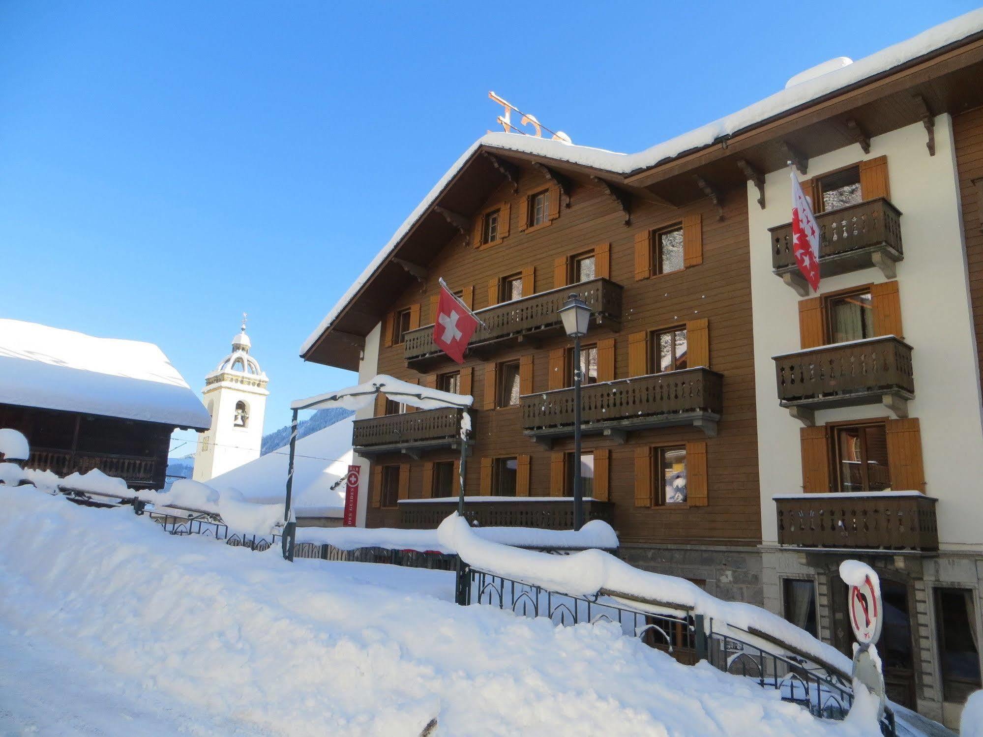 Hotel Suisse Champéry Exterior foto